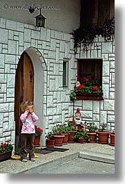 bohinj, europe, girls, humor, little, people, playing, slovenia, vertical, photograph