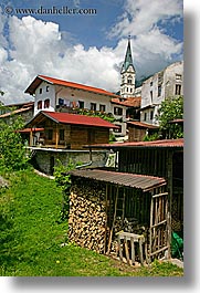 clouds, dreznica, europe, scenics, slovenia, vertical, photograph