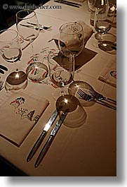 dinner, europe, hisa franko, place, setting, slovenia, vertical, photograph