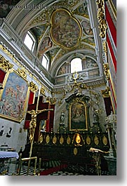 altar, churches, europe, ljubljana, religious, slovenia, vertical, photograph