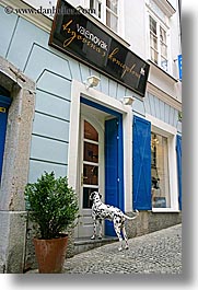 dalmation, doors, europe, ljubljana, slovenia, vertical, photograph