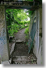entry, europe, gardens, ljubljana, slovenia, vertical, photograph