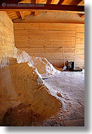 europe, pirano, rooms, salt, salt flats, slovenia, storage, vertical, photograph