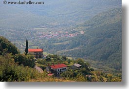 aerials, europe, horizontal, houses, landscapes, scenics, slovenia, photograph