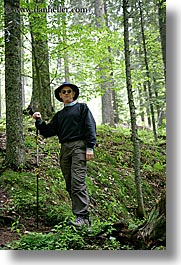 barry, barry goldberg, europe, forests, groups, hiking, men, slovenia, vertical, photograph