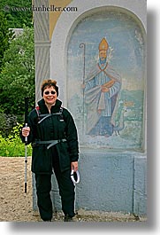 bob, europe, groups, happy, marilyn, religious, slovenia, vertical, womens, photograph