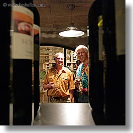 bottles, europe, groups, james, men, richard, richard bell, slovenia, square format, wines, photograph