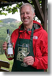 europe, groups, men, richard, richard bell, slovenia, vertical, white wine, wine glass, wines, photograph