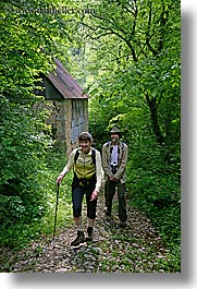 christie, christy, couples, europe, groups, hikers, hiking, men, slovenia, stuart, vertical, womens, photograph