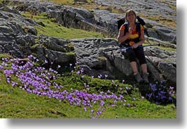 aiguestortes hike, emotions, europe, happy, horizontal, itziar, laugh, people, smiles, spain, tour guides, womens, zorilla, photograph