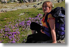 aiguestortes hike, europe, horizontal, itziar, people, spain, tour guides, womens, zorilla, photograph