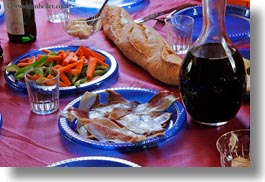 aiguestortes hike, europe, foods, horizontal, picnic, spain, wines, photograph