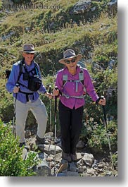 allens, couples, emotions, europe, happy, hikers, hiking, men, mt bisaurin, people, polly, senior citizen, smiles, spain, vertical, womens, photograph