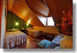 bedrooms, europe, horizontal, hotel villa de torla, hotels, spain, torla, photograph