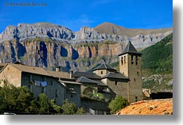 churches, europe, horizontal, spain, torla, photograph