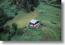 aerials, europe, horizontal, houses, switzerland, photograph