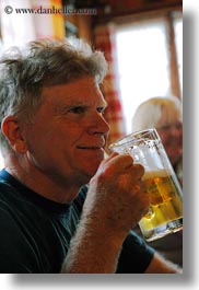 beers, emotions, europe, gasterntal valley, jim, kandersteg, men, people, senior citizen, smiles, switzerland, vertical, photograph