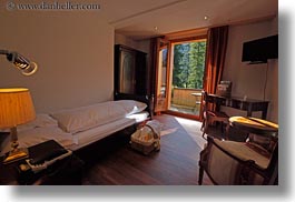 bedrooms, europe, horizontal, hotels, kandersteg, switzerland, wald hotel doldenhorn, photograph