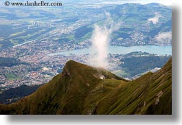 churches, europe, horizontal, lucerne, mountains, mt pilatus, switzerland, photograph