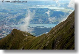 churches, europe, horizontal, lucerne, mountains, mt pilatus, switzerland, photograph