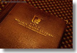 brochure, europe, horizontal, lucerne, mann, switzerland, wilden, wilden mann hotel, photograph