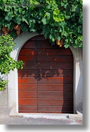 arches, doors, europe, ivy, montreaux, st saphorin, switzerland, vertical, photograph