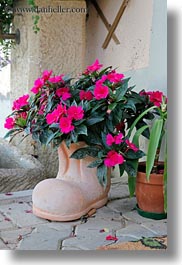 images/Europe/Switzerland/Montreaux/Villette/shoe-planter-n-pink-flowers.jpg