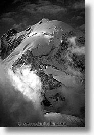 black and white, blanc, europe, mountains, mt blanc, switzerland, vertical, photograph