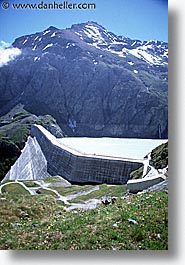 dam, dixence, europe, scenics, switzerland, vertical, photograph