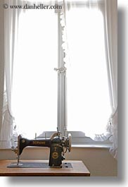 europe, machines, meyers hotel, old, sewing, switzerland, vertical, wengen, photograph