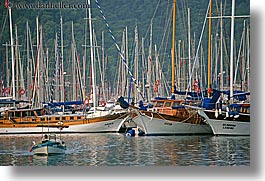 boats, europe, fethiye, harbor, horizontal, turkeys, photograph