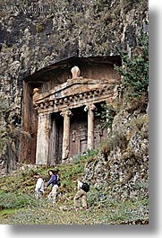 images/Europe/Turkey/Fethiye/escarpment-tombs-n-tourists-1.jpg