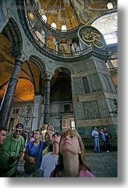 europe, hagia sophia church, istanbul, looking, tourists, turkeys, vertical, photograph