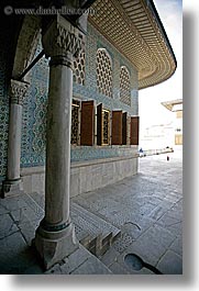 europe, istanbul, pillars, topkapi palace, turkeys, vertical, windows, photograph