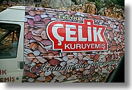 almond, celik, europe, horizontal, kalkan, trucks, turkeys, photograph