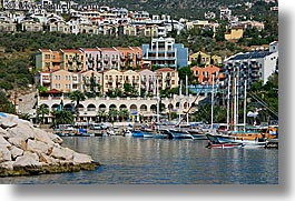 europe, harbor, horizontal, kalkan, towns, turkeys, photograph