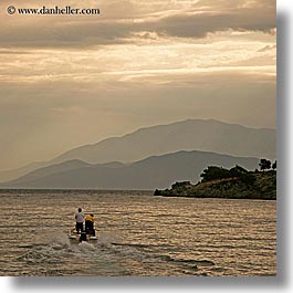 boats, europe, motorboat, ocean, ocean scenics, square format, turkeys, photograph