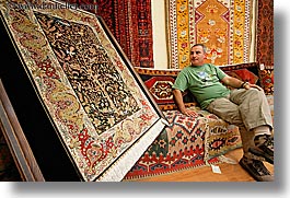 europe, horizontal, mahmut, men, relaxing, rugs, turkeys, turkmen rugs, photograph