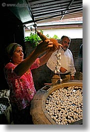 europe, silk, turkeys, turkmen rugs, vats, vertical, womens, photograph