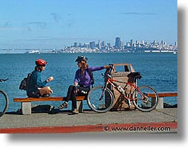 bicycle, fujipix, gals, bike, san francisco, horizontal, bicycle, gals, fujipix, san francisco, photograph