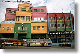 argentina, buenos aires, horizontal, la boca, latin america, painted town, ribera, teatro, photograph
