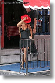 argentina, buenos aires, dancers, la boca, latin america, people, tango, tango dancers, vertical, photograph