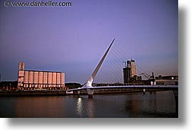 argentina, bridge, buenos aires, horizontal, latin america, madero, puerto, puerto madero, photograph