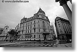 argentina, black and white, buenos aires, buildings, horizontal, latin america, photograph
