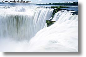 argentina, falls, horizontal, horses, iguazu, latin america, shoes, slow exposure, water, waterfalls, photograph