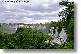argentina, falls, horizontal, iguazu, latin america, water, waterfalls, photograph
