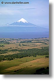 chile, lakes, latin america, oserno, osorno, vertical, photograph