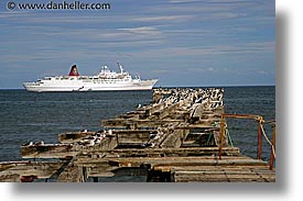 chile, cruise, horizontal, latin america, lisa, mona, punta arenas, ships, photograph