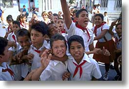 caribbean, childrens, cuba, havana, horizontal, island nation, islands, kid, latin america, people, school, south america, photograph