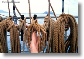 boats, ecuador, equator, feet, galapagos islands, horizontal, latin america, miscellaneous, ropes, photograph